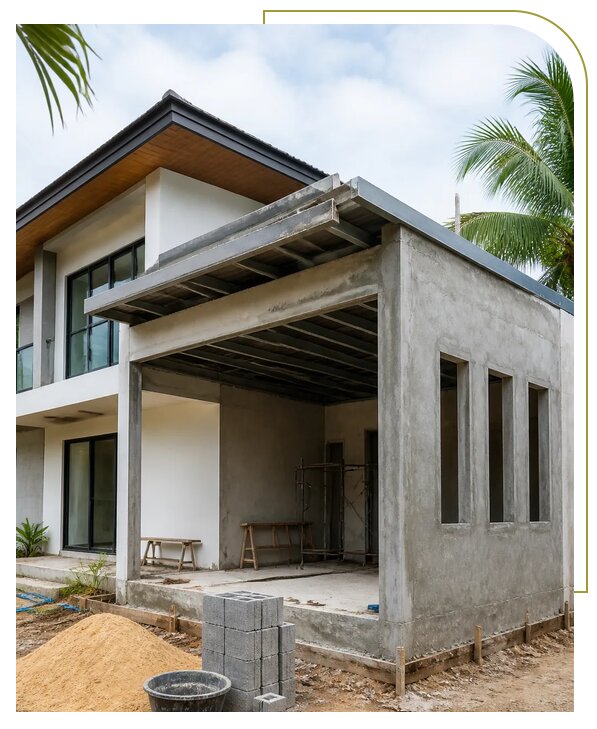 Пристройка и расширение дома на Пхукете от 5193 р. | коПхукет-Тшт